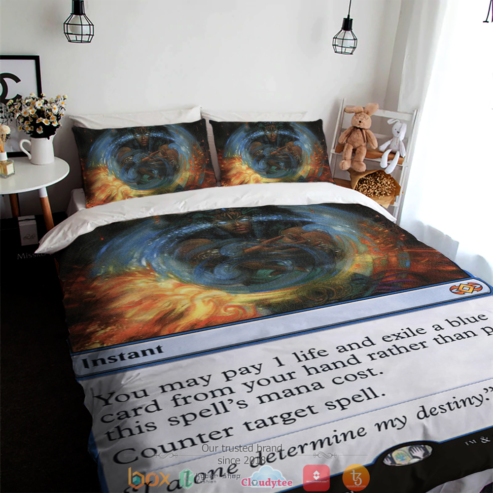 Magic The Gathering Force Of Will Custom Soft Bedding Set Magic The Gathering Force Of Will Custom Soft Bedding Set