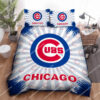Major League Baseball Chicago Cubs All Over Print Bedding Set