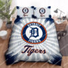 Major League Baseball Detroit Tigers All Over Print Bedding Set