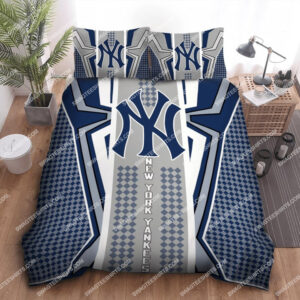 Major League Baseball New York Yankees All Over Print Bedding Set