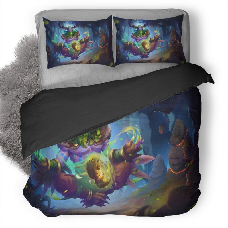Malfurion Stormrage 3S Duvet Cover and Pillowcase Set Bedding Set Malfurion Stormrage 3S Duvet Cover and Pillowcase Set Bedding Set