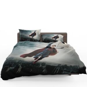 Man Of Steel Movie Superman Bedding Set