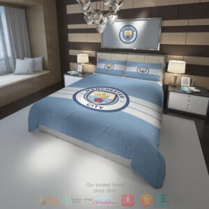 Manchester City Football Club Blue Bedding Set