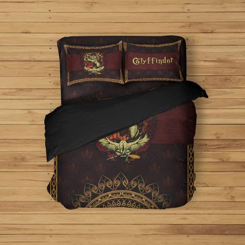 Mandala Gryffindor Harry Potter Duvet Cover and Pillowcase Set Bedding Set Mandala Gryffindor Harry Potter Duvet Cover and Pillowcase Set Bedding Set