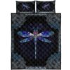 Mandala Version Dragonfly All Over Print Bedding Set