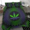 Mandala Weed Leaf Bedding Set