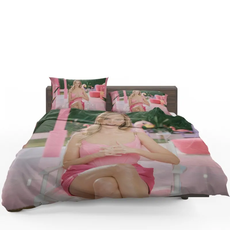 Margot Robbie Barbies Dream Cast Bedding Set Margot Robbie Barbies Dream Cast Bedding Set