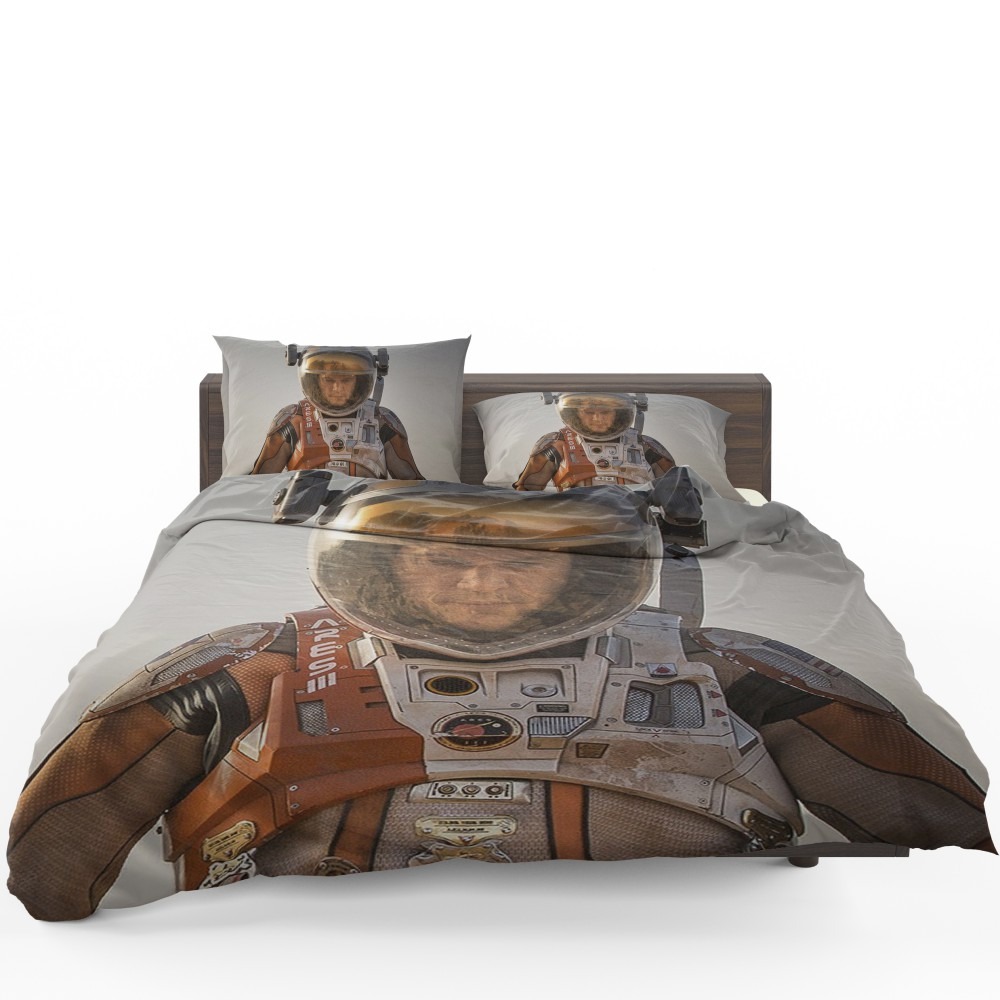 Mark Watney Matt Damon in The Martian Movie Bedding Set Mark Watney Matt Damon in The Martian Movie Bedding Set