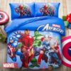 Marvel Avengers Cartoon Bedding Set
