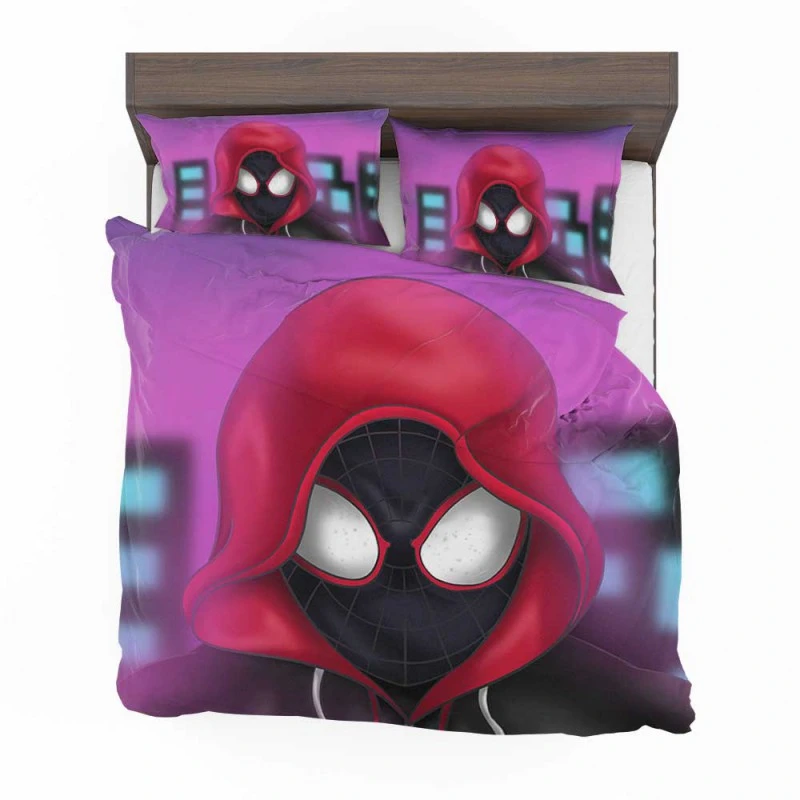 Marvel-Cinematic-Universe-Miles-Morales-Comics-Movie-Bedding-Set-1