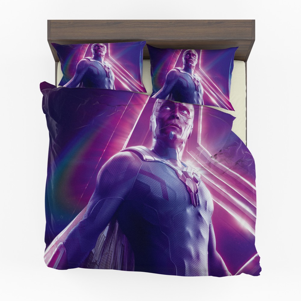 Marvel Comics Vision Paul Bettany Infinity War Bedding Set Marvel Comics Vision Paul Bettany Infinity War Bedding Set