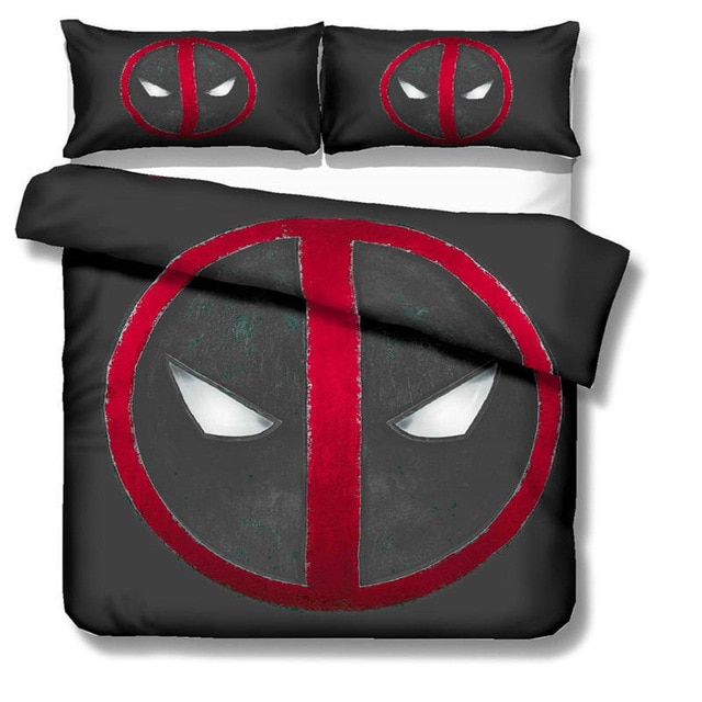 Marvel Deadpool 221 Duvet Cover and Pillowcase Set Bedding Set Marvel Deadpool 221 Duvet Cover and Pillowcase Set Bedding Set