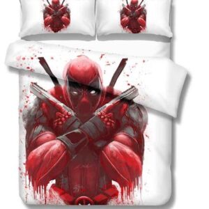 Marvel Deadpool 2216 Duvet Cover and Pillowcase Set Bedding Set