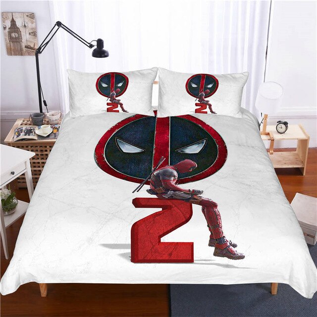 Marvel Deadpool 228 Duvet Cover and Pillowcase Set Bedding Set Marvel Deadpool 228 Duvet Cover and Pillowcase Set Bedding Set