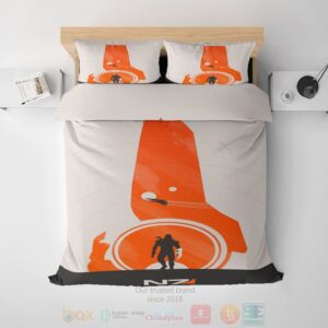 Mass Effect N7 Dream Space Blend Gaming Bedding Set