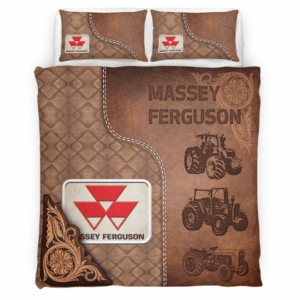 Massey Ferguson Pattern Fabric Bedding Set