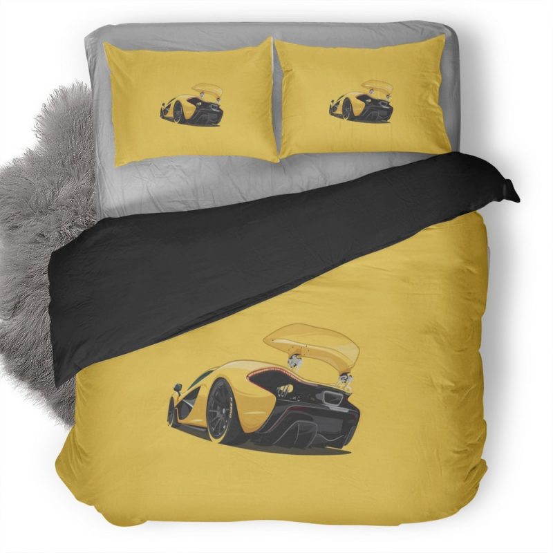 Mclaren P1 Minimalism Duvet Cover and Pillowcase Set Bedding Set Mclaren P1 Minimalism Duvet Cover and Pillowcase Set Bedding Set