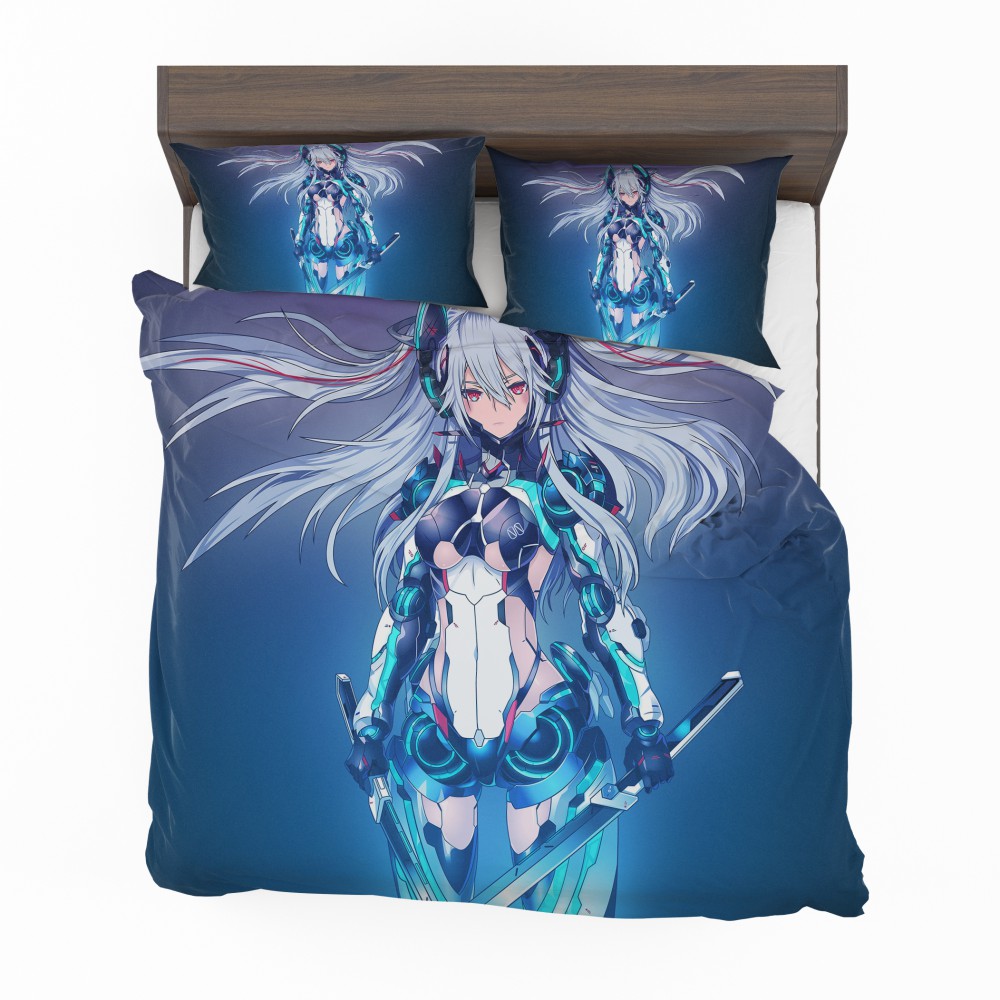 Mecha-Girl-Cute-Anime-Bedding-Set-1