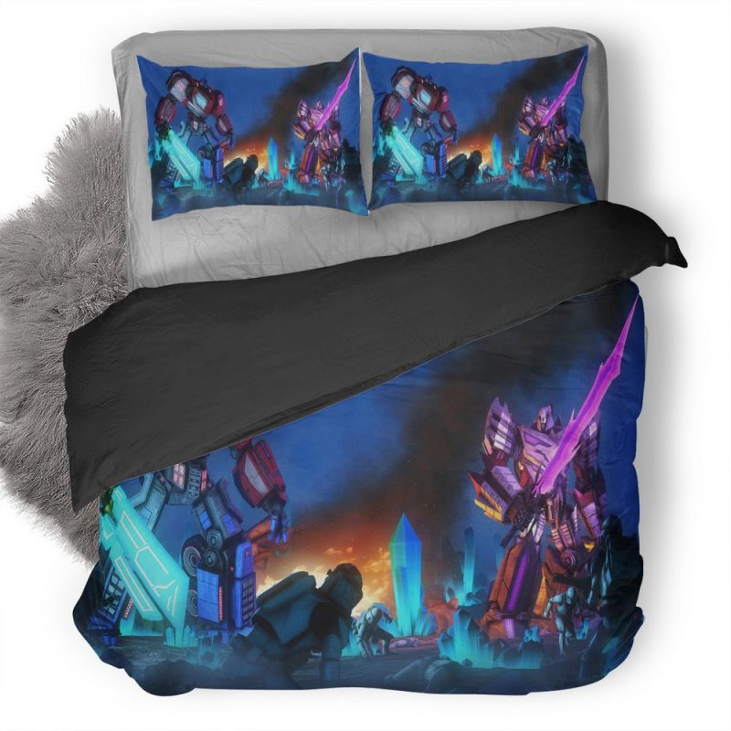 Megatron Optimus Prime Transformers Eg Duvet Cover and Pillowcase Set Bedding Set Megatron Optimus Prime Transformers Eg Duvet Cover and Pillowcase Set Bedding Set