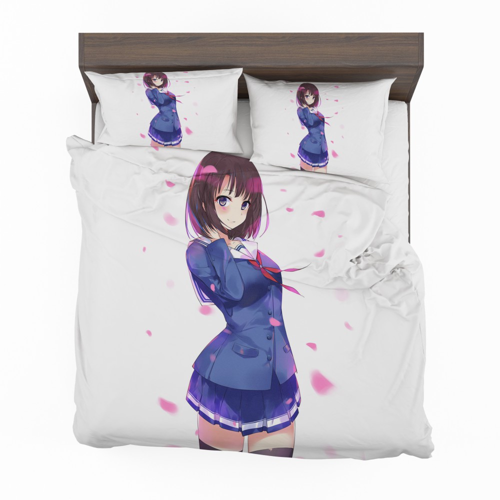 Megumi-Kato-Anime-Girl-Bedding-Set-1