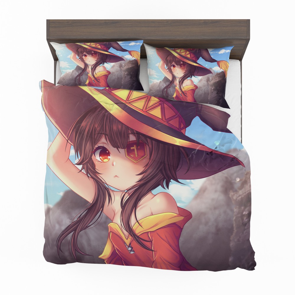 Megumin-Konosuba-Fairy-Tail-Anime-Bedding-Set-1