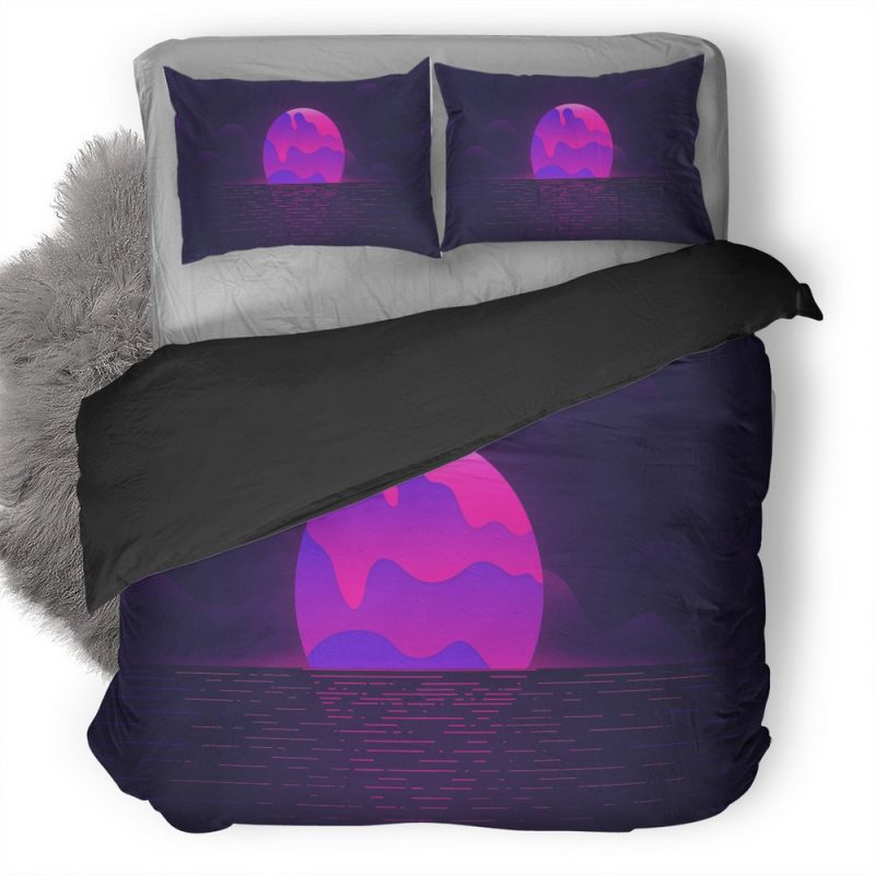 Melting July Sea Ocean Sun Tp Duvet Cover and Pillowcase Set Bedding Set Melting July Sea Ocean Sun Tp Duvet Cover and Pillowcase Set Bedding Set