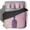 Men Backpack Minimalism B2 Duvet Cover and Pillowcase Set Bedding Set