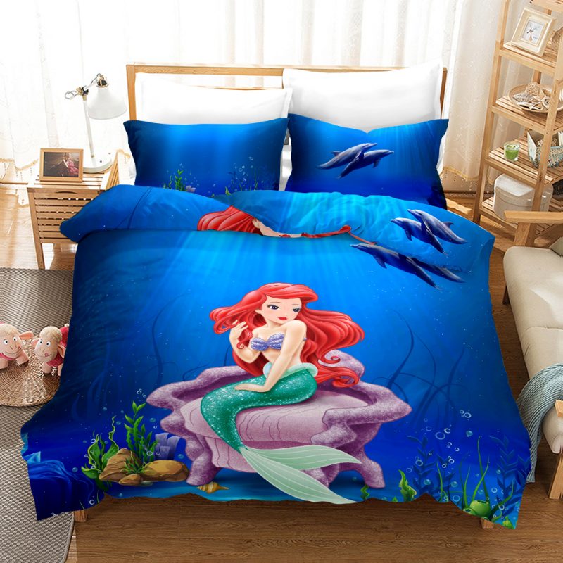 Mermaid 17 Duvet Cover and Pillowcase Set Bedding Set Mermaid 17 Duvet Cover and Pillowcase Set Bedding Set