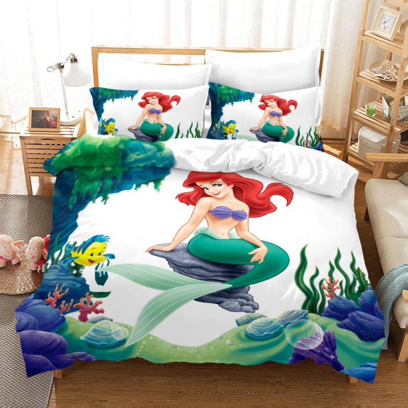 Mermaid 3 Duvet Cover and Pillowcase Set Bedding Set Mermaid 3 Duvet Cover and Pillowcase Set Bedding Set