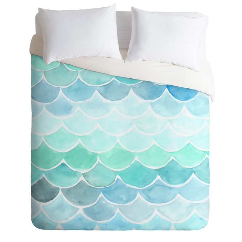 Mermaid Scales Duvet Cover and Pillowcase Set Bedding Set Mermaid Scales Duvet Cover and Pillowcase Set Bedding Set
