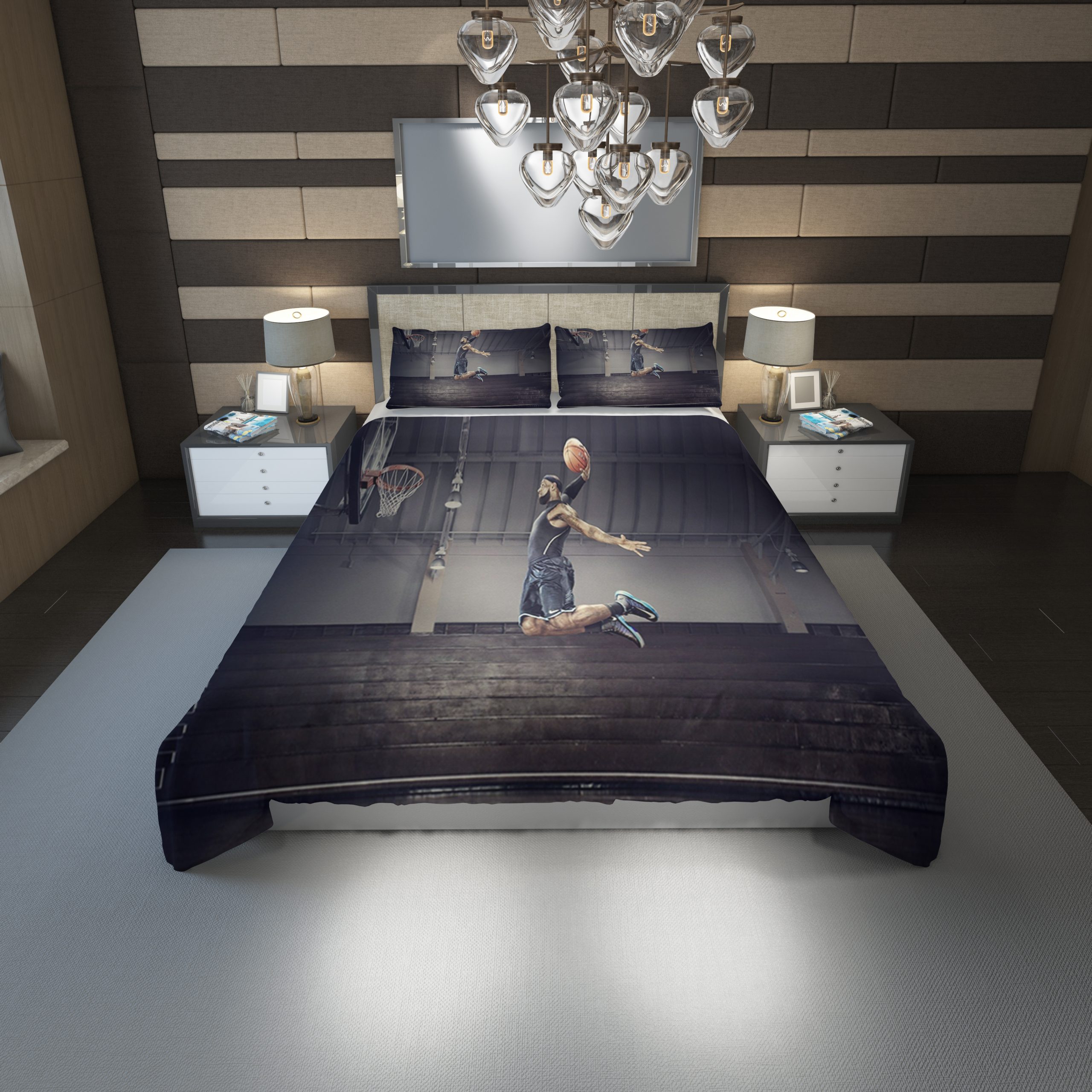 Miami Heat Hd Duvet Cover and Pillowcase Set Bedding Set 1193 Miami Heat Hd Duvet Cover and Pillowcase Set Bedding Set 1193