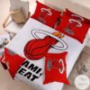 Miami Heat Logo Bedding Set