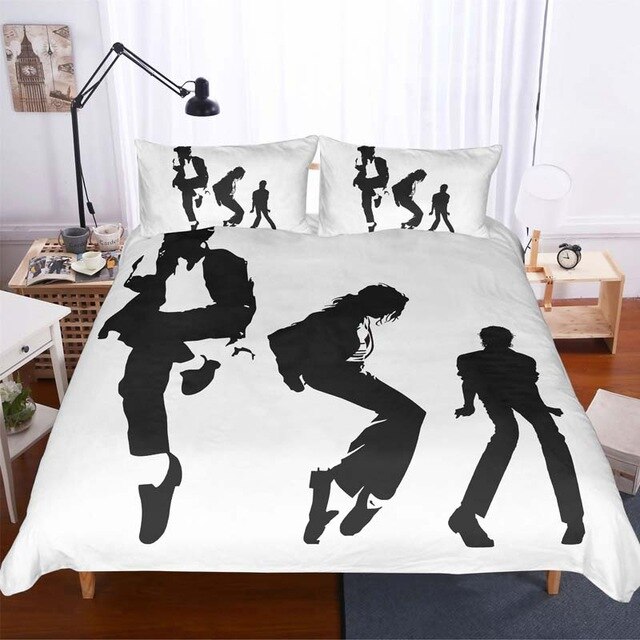 Michael Jackson 2212 Duvet Cover and Pillowcase Set Bedding Set Michael Jackson 2212 Duvet Cover and Pillowcase Set Bedding Set