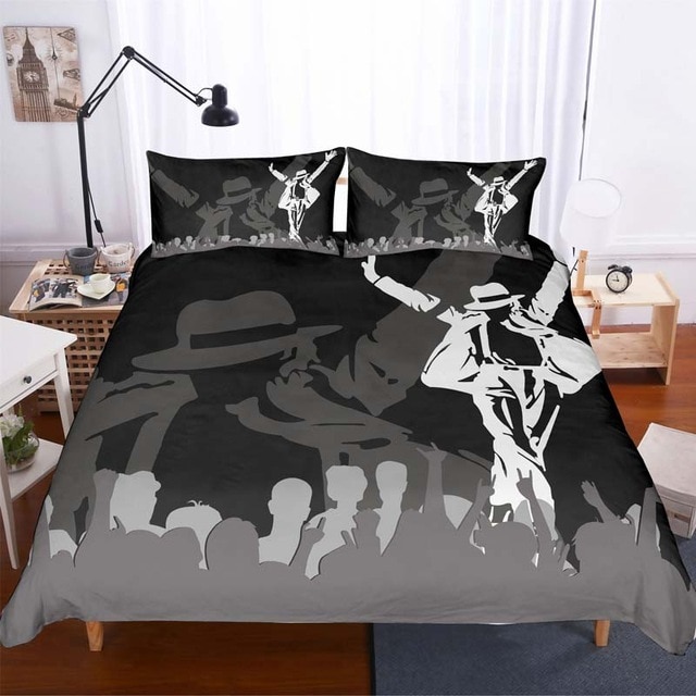 Michael Jackson 2213 Duvet Cover and Pillowcase Set Bedding Set Michael Jackson 2213 Duvet Cover and Pillowcase Set Bedding Set