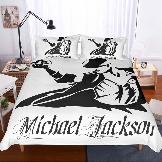 Michael Jackson 2214 Duvet Cover and Pillowcase Set Bedding Set Michael Jackson 2214 Duvet Cover and Pillowcase Set Bedding Set