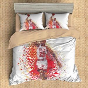 Michael Jordan 2 Duvet Cover and Pillowcase Set Bedding Set