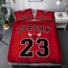 Michael Jordan Red Inspired Bedding Set
