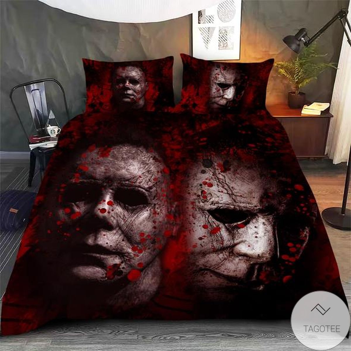 Michael Myers Quilt Bedding Set Michael Myers Quilt Bedding Set
