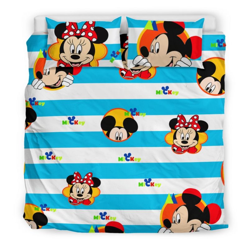 Mickey And Minnie 331 Duvet Cover and Pillowcase Set Bedding Set Mickey And Minnie 331 Duvet Cover and Pillowcase Set Bedding Set