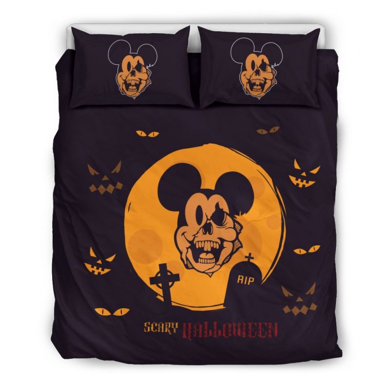Mickey Halloween 7 Duvet Cover and Pillowcase Set Bedding Set Mickey Halloween 7 Duvet Cover and Pillowcase Set Bedding Set