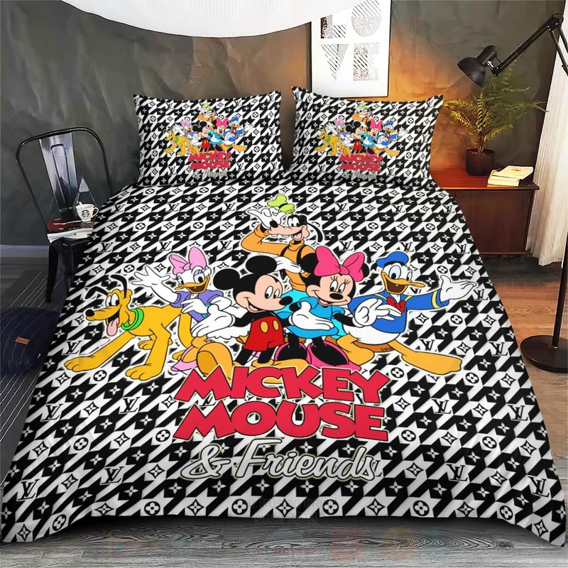Mickey Mouse And Friends Disney Luxury Brand Bedding Set Mickey Mouse And Friends Disney Luxury Brand Bedding Set
