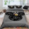 Mickey Mouse Disney Black Grey Bedding Set