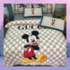 Mickey Mouse Gc Gucci Cover Bedding Set
