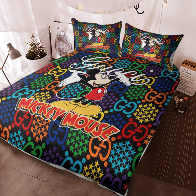 Mickey-Mouse-Gucci-Bedding-Set-2-1