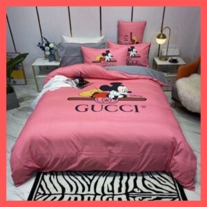 Mickey Mouse Gucci Bedding Set