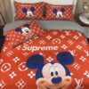 Mickey Mouse Supreme Louis Vuitton Bedding Sets
