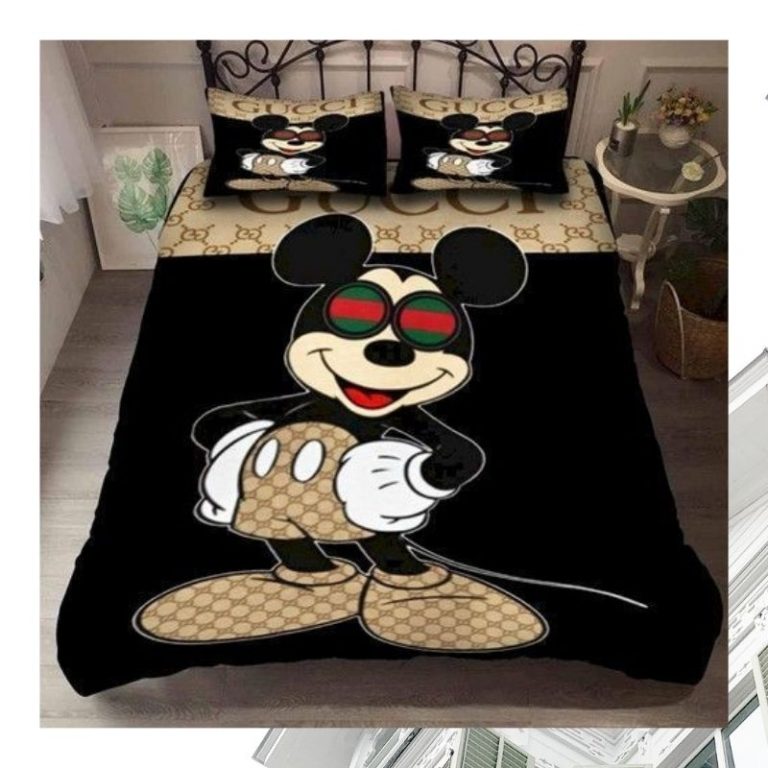 Micky-Mouse-Gucci-Duvet-Cover-Bedding-Set-2