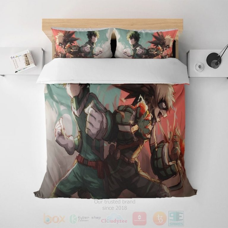 Midoriya-Bakugo-Cool-Pair-Mha-Bedding-Set-1