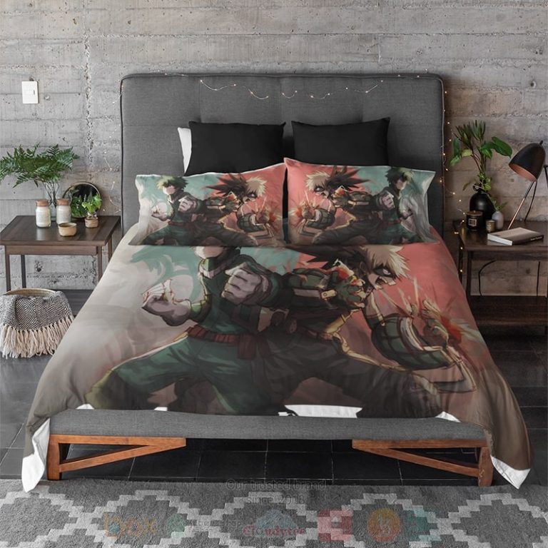 Midoriya-Bakugo-Cool-Pair-Mha-Bedding-Set-2