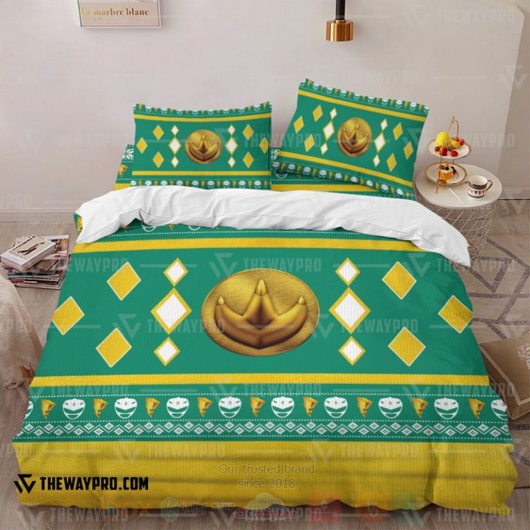 Mighty-Morphin-Ninjetti-Green-Dragon-Ranger-Custom-Bedding-Set-1